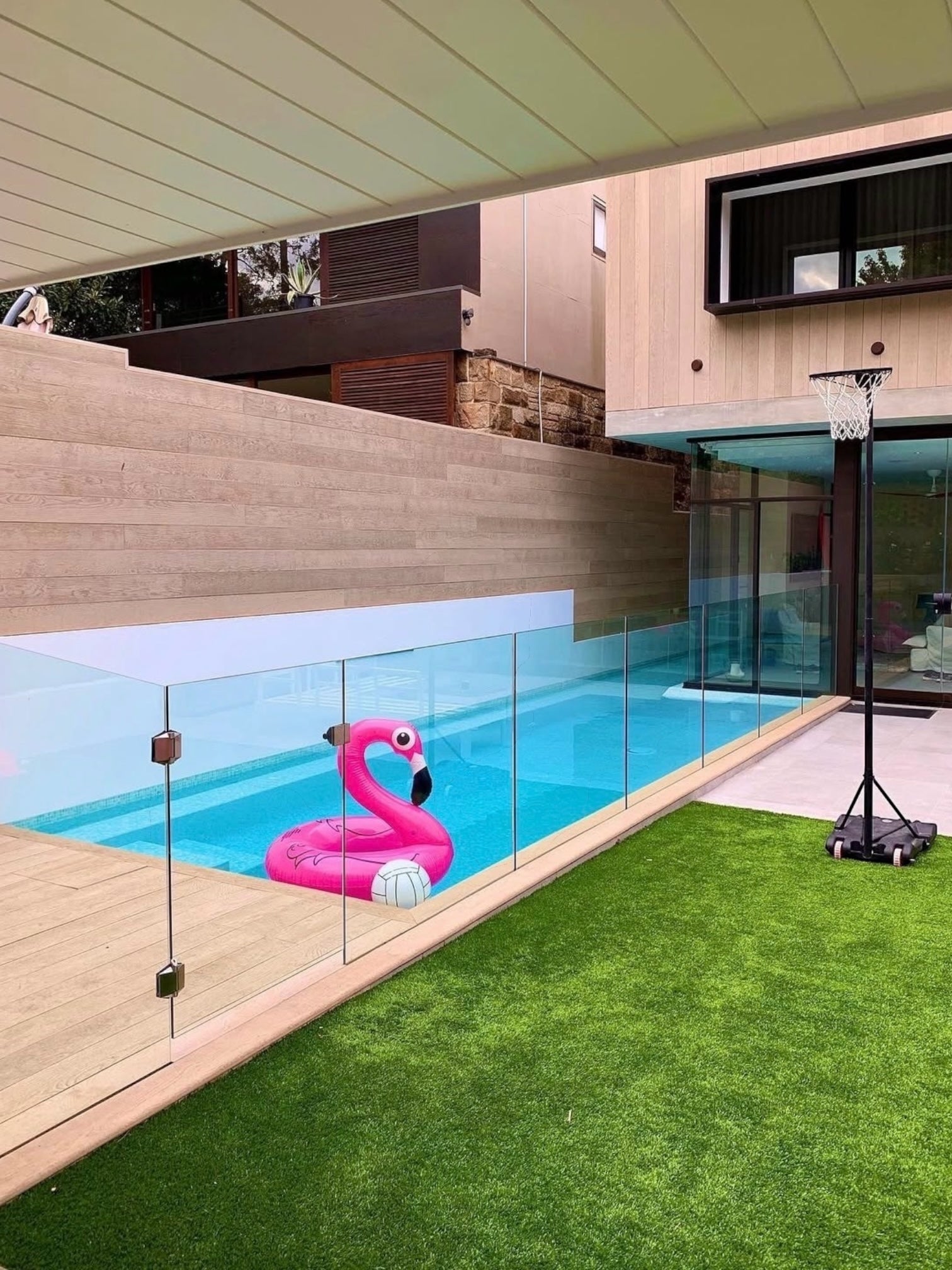 Pre-Cast Channel Glass