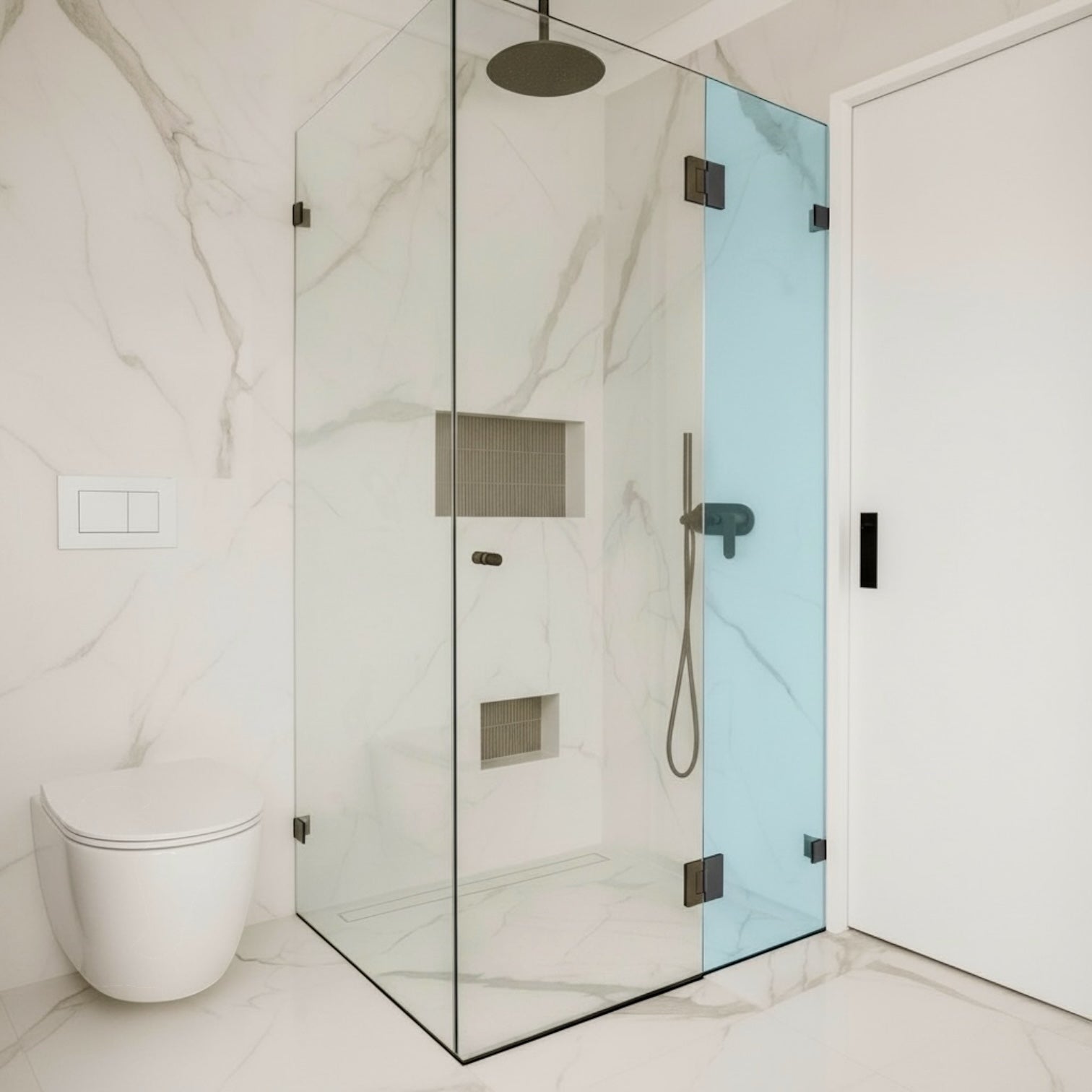 Shower Hinge Panel