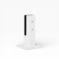 Friction Square Deck Mount Spigot with Cover Plate