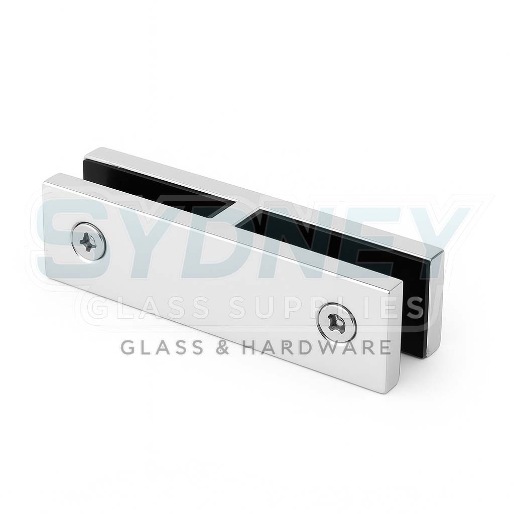 Glass-to-Glass Inline Clamp (180°)