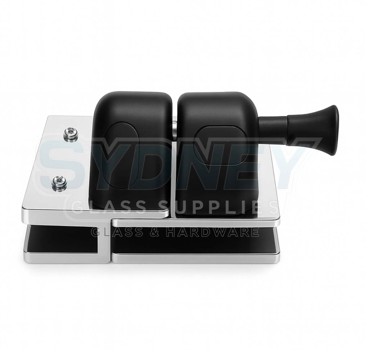 Glass-to-Glass 180° Pool Gate Latch