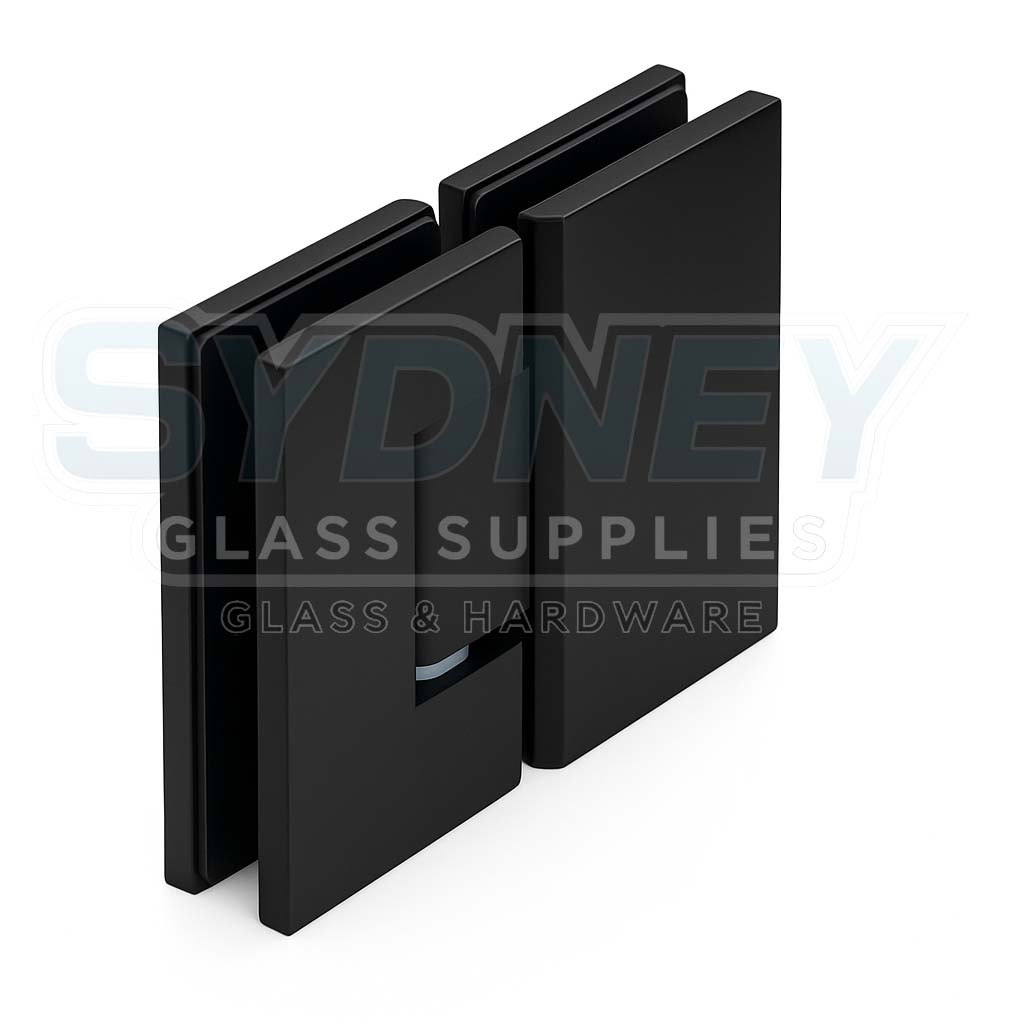 Glass-to-Glass 180° Hinge