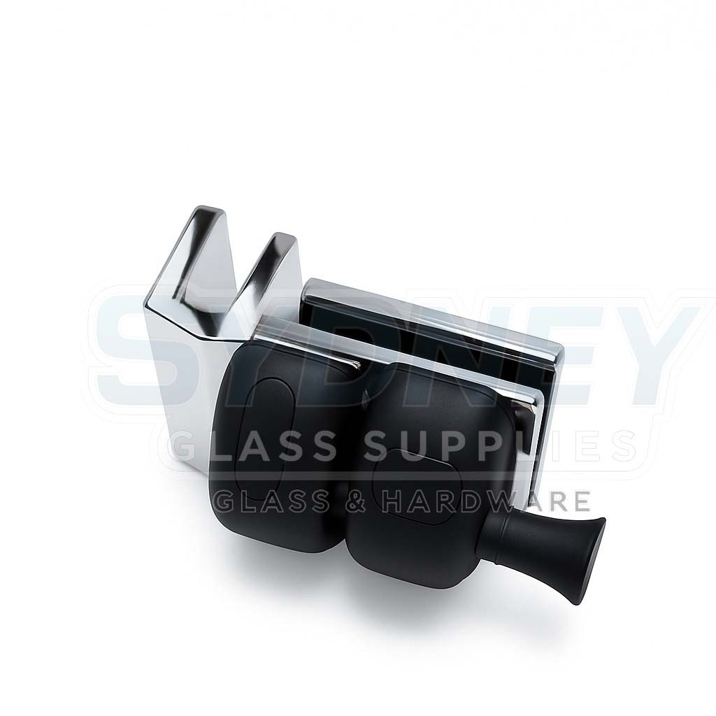 Glass-to-Glass 90° External Pool Gate Latch