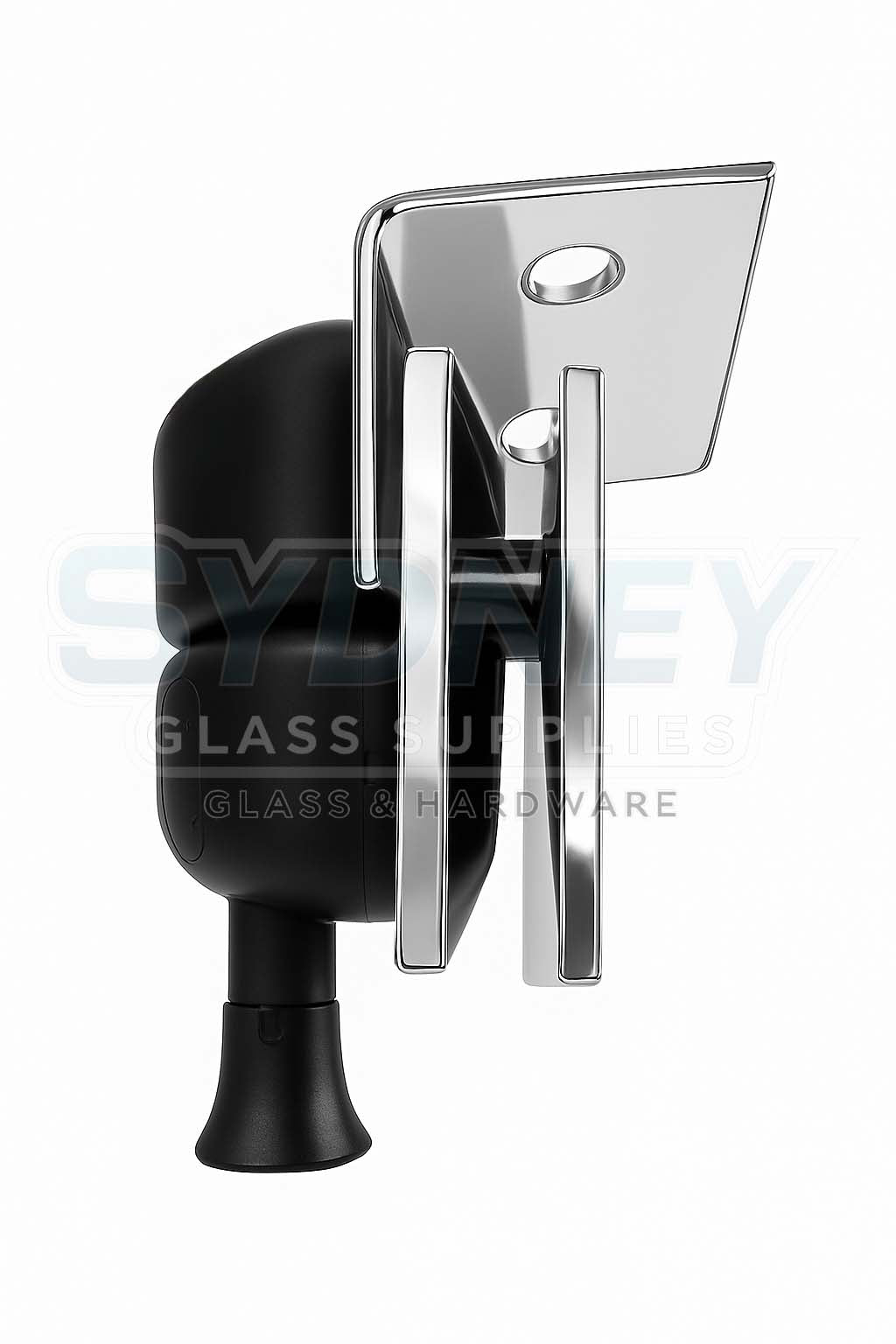 Glass-to-Square Post/Wall Pool Gate Latch