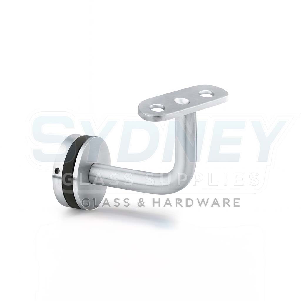 Handrail Bracket to Glass — Mirror