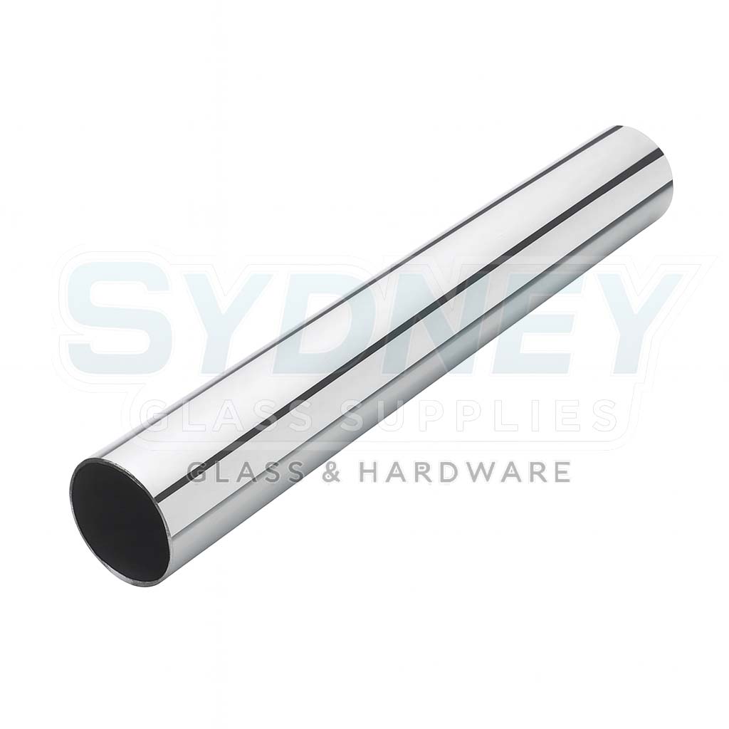 Handrail Round Tube 50.8mm x 5.8m Long — Mirror