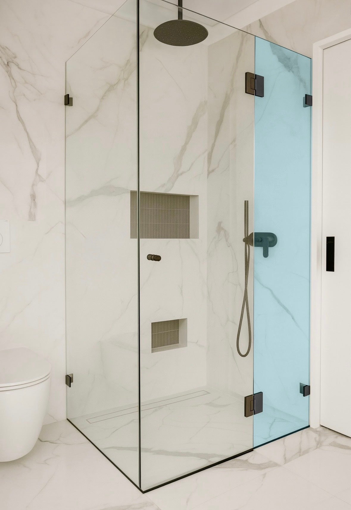 Shower Hinge Panel