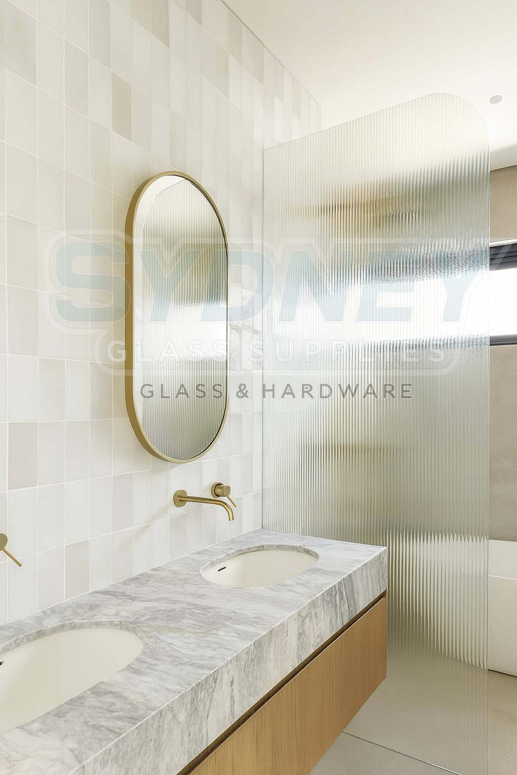 Radius Fluted Shower Blade